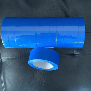 Blue Painters Tape 1 inch Wide 60yd Length Masking Tape Blue  for Walls Painting Packing Automotive Home