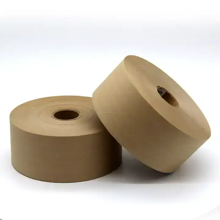 Kraft brown money banding paper tape 30mm width for packing money banknotes