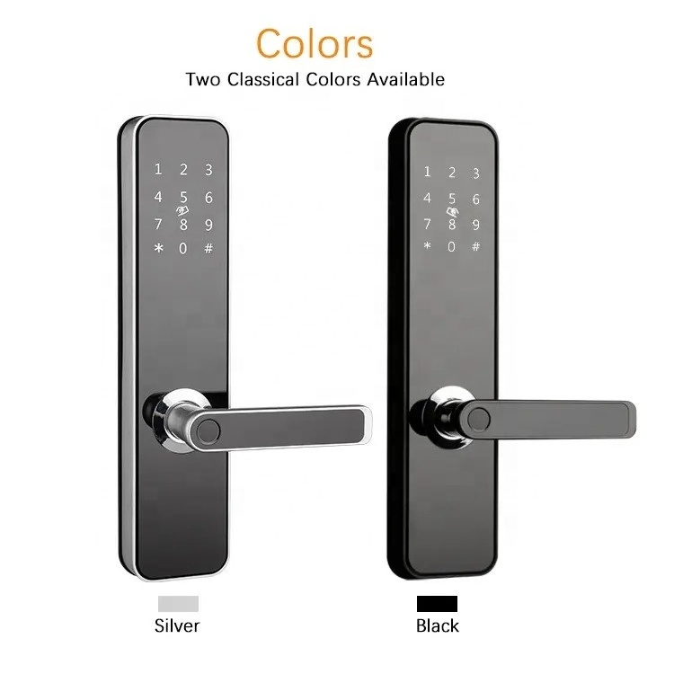 MZD Tuya TTLock App WiFi Biometric Fingerprint Door Lock Keyless Digital Cerradura Inteligente Smart Door Lock