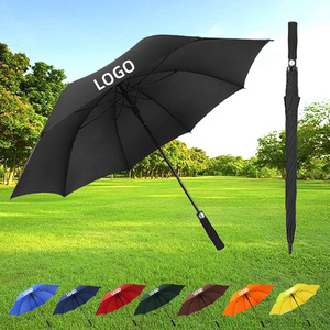 MZD Manufacturer Wholesale Large Windproof Custom Logo Prints Bussine Promotional Branded Custom Golf Umbrella