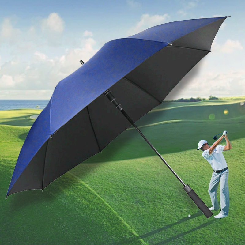 MZD Unbreakable High Quality Windproof Large Umbrella EVA handle Strong 190T Waterproof Umbrella Custom Golf Umbrellas