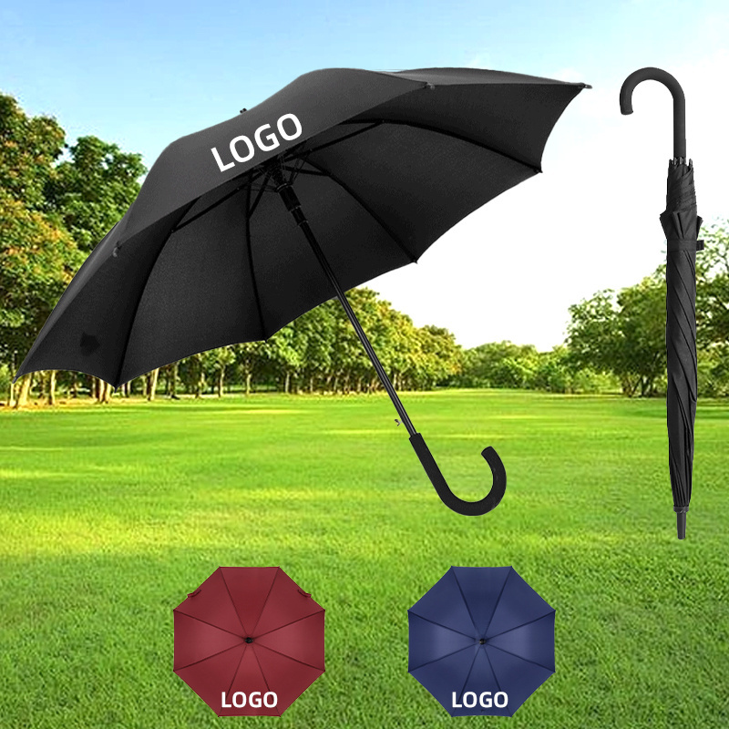 MZD Unbreakable High Quality Windproof Large Umbrella EVA handle Strong 190T Waterproof Umbrella Custom Golf Umbrellas