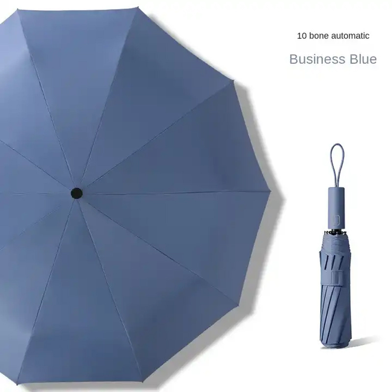 Mzd Promotional Three Portable Folding Waterproof Umbrella With LogoAutomatic Umbrella Foldable Umbrellas