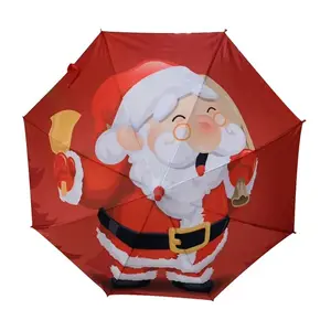 Christmas gifts parapluie sombrillas Payung Regenschirm rain automatic windproof christmas folding umbrella for the rain