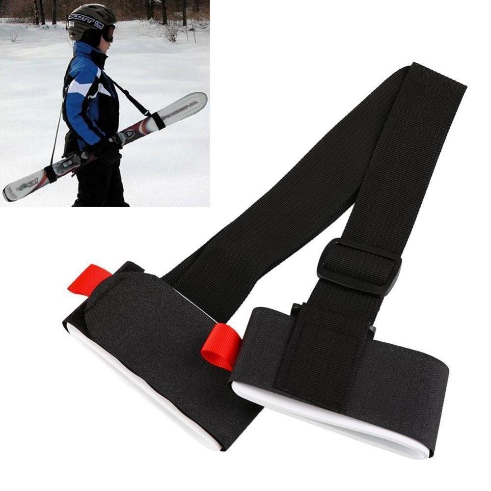 Custom heavy-duty adjustable nylon webbing ski straps ski pole straps