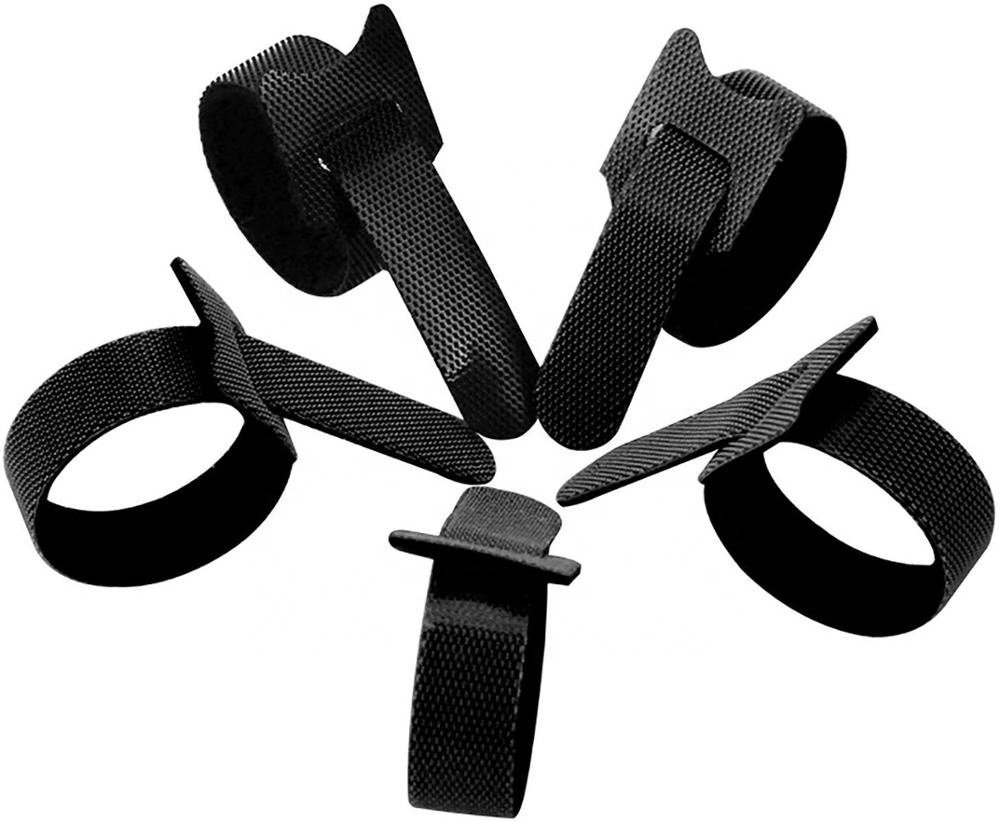 Manufacturer Low Price Hook & Loop Tapes Injection Hook and Loop Strap Non Slip Velcroes Cable Ties For Office