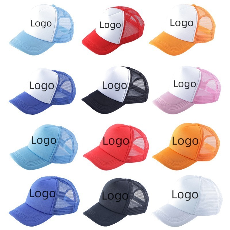 Custom Print Truck Trucker Hats Caps Embroidery Mesh Casquette Fitted 5 Panel 3d Puff Patch Logo Gorras Hat Sports Man