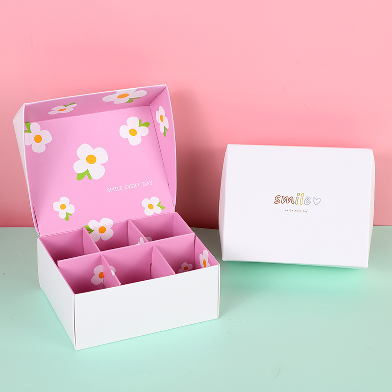 Low Price Custom Size Paper Cake Candy Gift Packing Macarons Box Baking Cookie Packaging Box