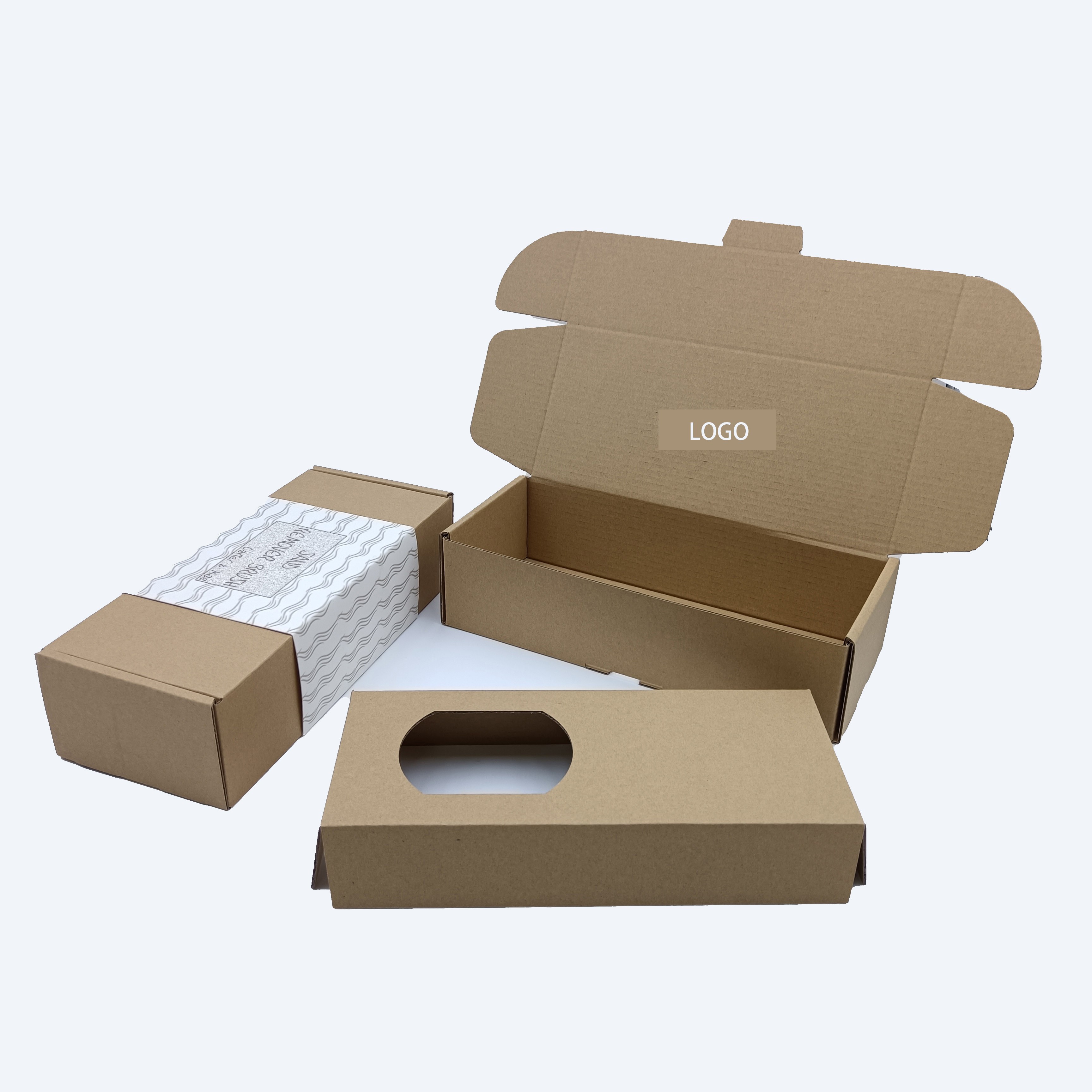 Factory Wholesale Sleeves Paper Package Cardboard Box Packaging Tray and Sleeve Box