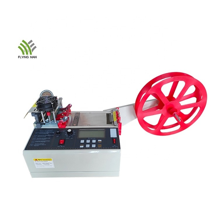 Automatic Hot Cut Satin Ribbon Cutting Machine Thick Webbing Hot Cutter Belt Hot Cutting Machine