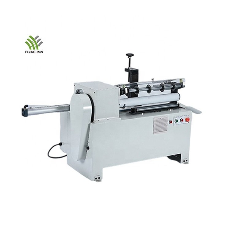 25MM 38MM 50MM 76MM Automatic Kraft Paper Tube Cutter Auto Cardboard Core Slitter Multi Knife Paper Core Cutting Machine