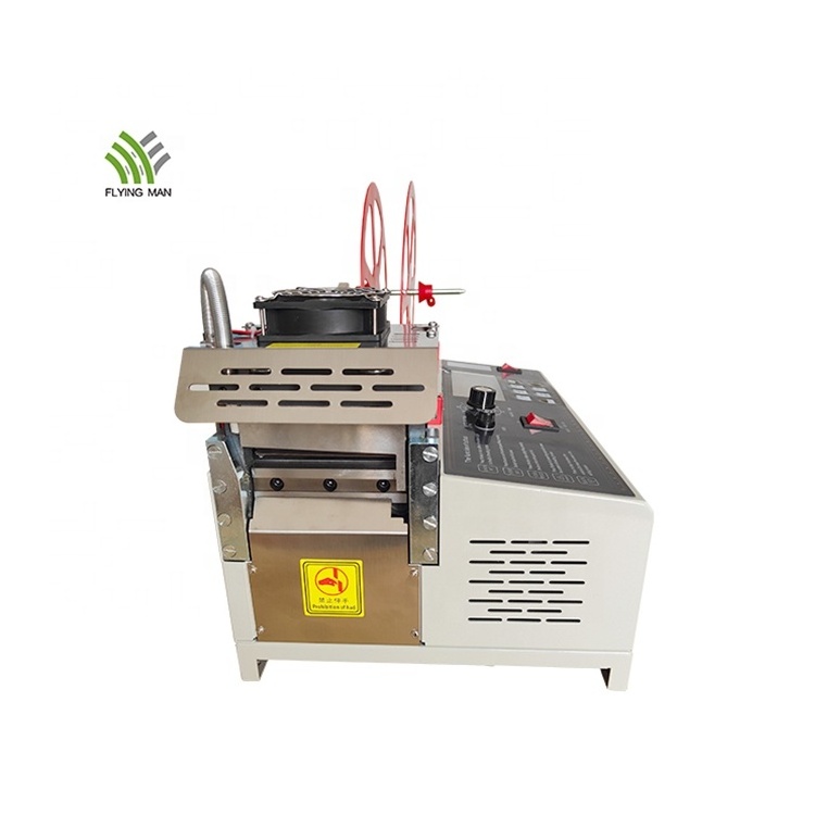 Automatic Hot Cut Satin Ribbon Cutting Machine Thick Webbing Hot Cutter Belt Hot Cutting Machine