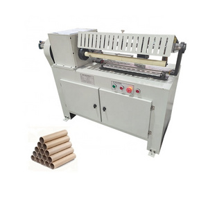 Semi Automatic Multi Knife Paper Tube Core Cutting Machine Mini Core Cutter Machine Cardboard Tube Cutter