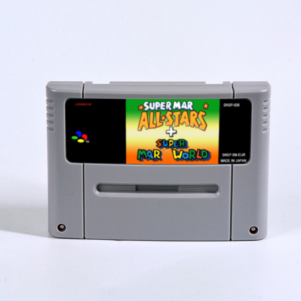 16 Bit English Language Battery Saved Retro Video Game Cartridge Eur Version PAL SNES Games For SNES Super Nintendo Cartridge