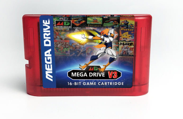 KY Technology MD V3 Pro Updated 1200 in 1  EDMD V3 Game Cartridge for USA/ Japan /European SEGA GENESIS MegaDrive Console