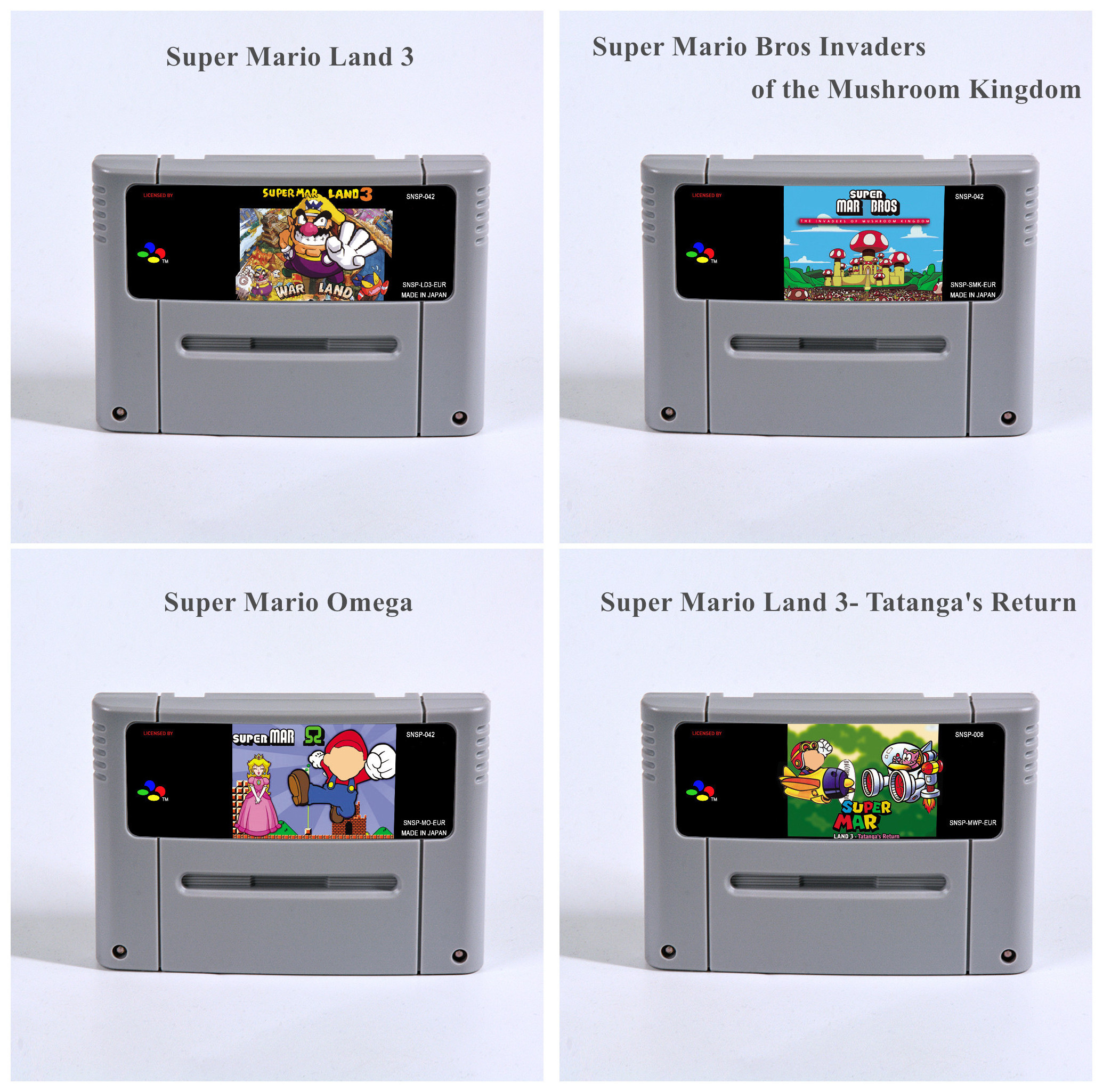 16 Bit Super 100 in 1 Game Card For SNES Game Console USA NTSC Multi Game Cartridge