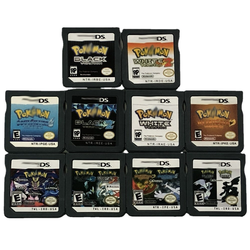 Wholesale High Quality Pokmon NDS DS 3DS XL Games Ds Games Cartridge Video Game Console