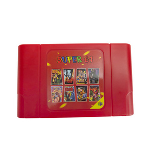 Super 64 DIY 340 in 1 Game Cartridge For N64 Video Game Console Support NTSC & PAL System Super Mari 64 Party 1 2 3