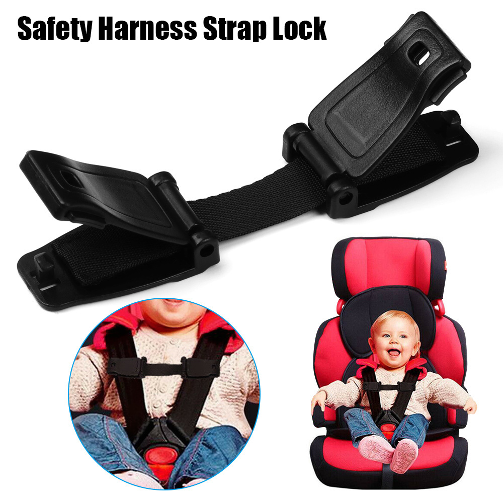 Car Seat Chest Harness Clip  Highchair Safety Seat Belt Buckle Harness Strap Lock Anti Slip Child Adjustable Chest Clip