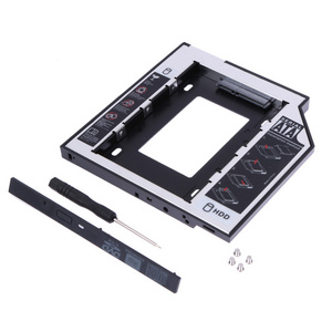 Hard Disk Drive Bay Universal 9.5mm Ssd Hd SATA Hard Disk Drive HDD Caddy Adapter Bay For Cd Dvd Rom Optical Bay New