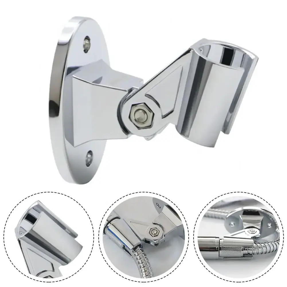 Adjustable Shower Holder Bracket Base Universal Shower Rail Head Holder Bathroom Bracket Stable Rotation Microphone Stand