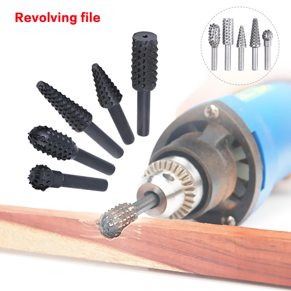 Steel Rotary Rasp File 1/4