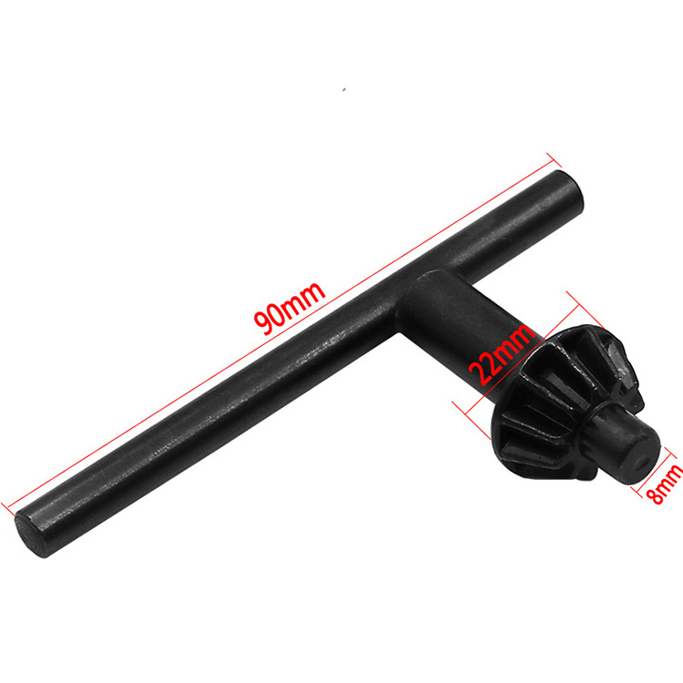 Electric Hand Drill Chuck Wrench Tool Part Drill Chuck Keys Applicable To Drill Chuck With Gum Cover