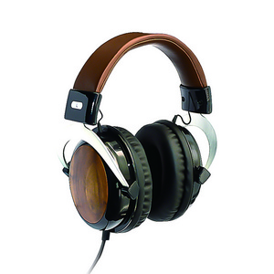 Hands-free Calls Wooden Bamboo Headset Wired Over Ear Headphones