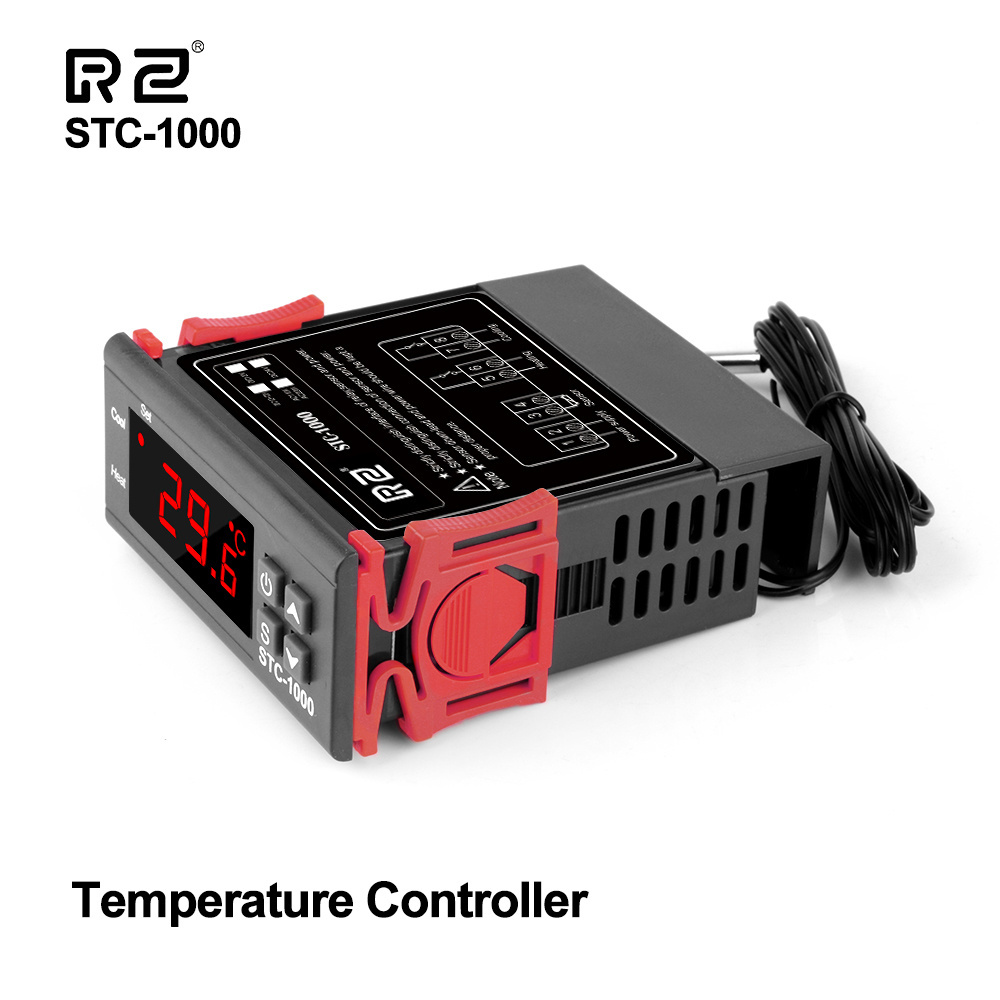 Temperature Controller Digital LED Thermoregulator Thermostat For Incubator Relay 10A Heating Cooling STC-1000 12V 24V 72V 220V