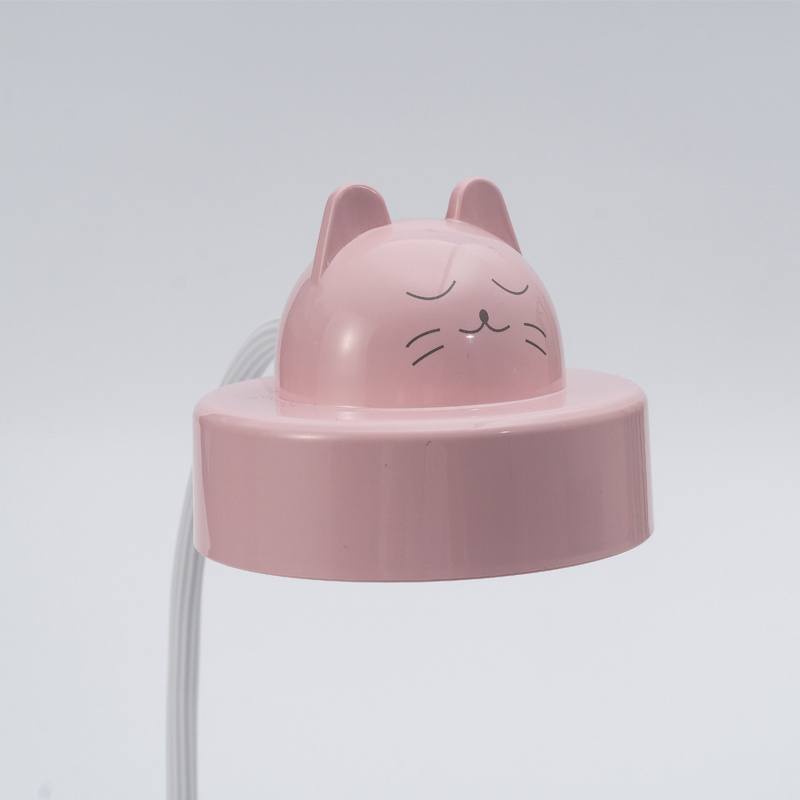 Cat Table Desk Lamp 360 Flexible Bedroom Reading Light 3 Color Dimmable Fun led Night Light for Room Bedroom Kid's Room