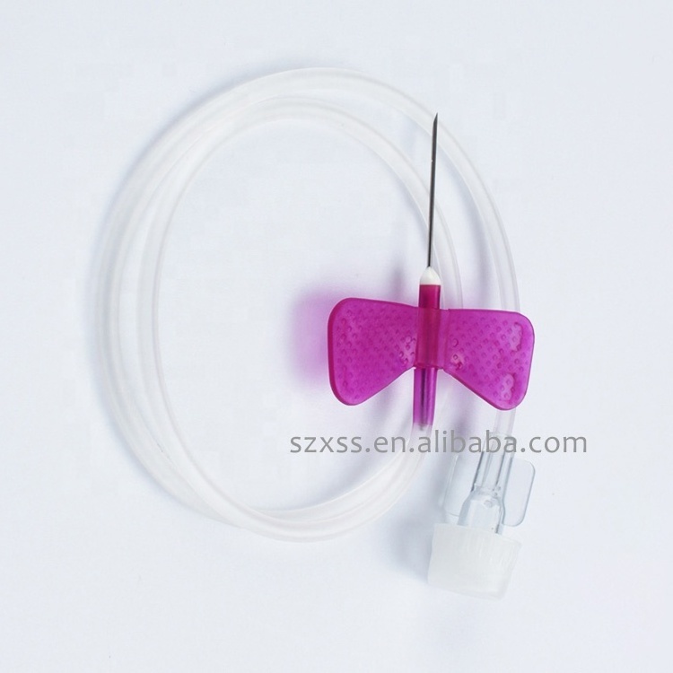 Medical Supplies Sizes 18G 19G 20G 21G 22G 23G 24G 25G 26G 27G Vacutainer Butterfly Needles To Draw Blood