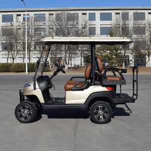 chinese golf cart New Arrival 4 seater golf push cart 6 seater lithium golf cart club car trailer