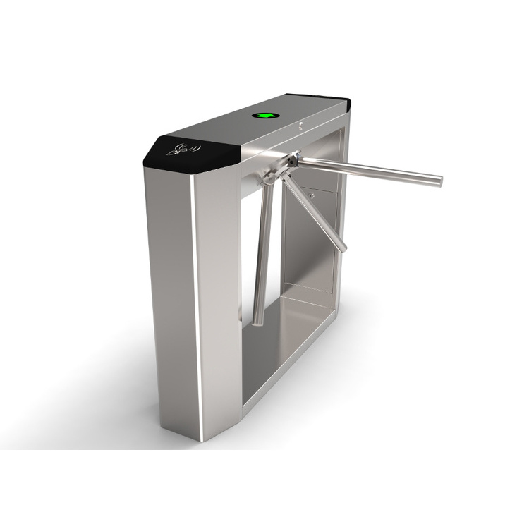 stainless steel Supermarket manual tripod turnstile, dual Core tripod turnstile mechanism