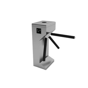 stainless steel Supermarket manual tripod turnstile, dual Core tripod turnstile mechanism