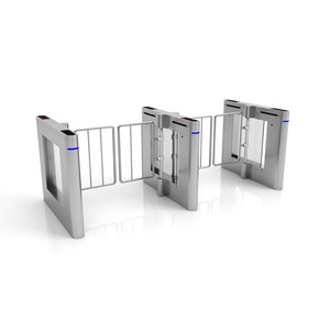 Door access control security gate smart card supermarket barrier automatic opening swing gate