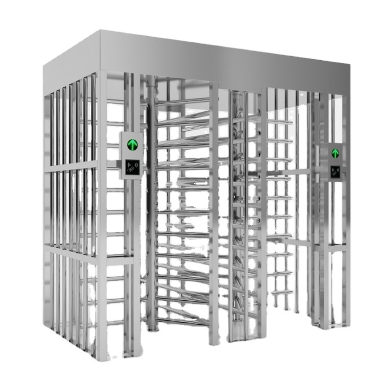 Outdoor Anti-Rust Stainless Steel Tourniquet Access Control Full Height Turnstile Gate for park