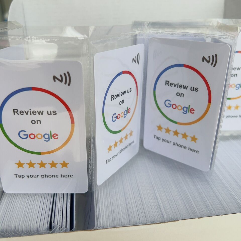 Digital Programmable NFC 215 Google Review NFC Card