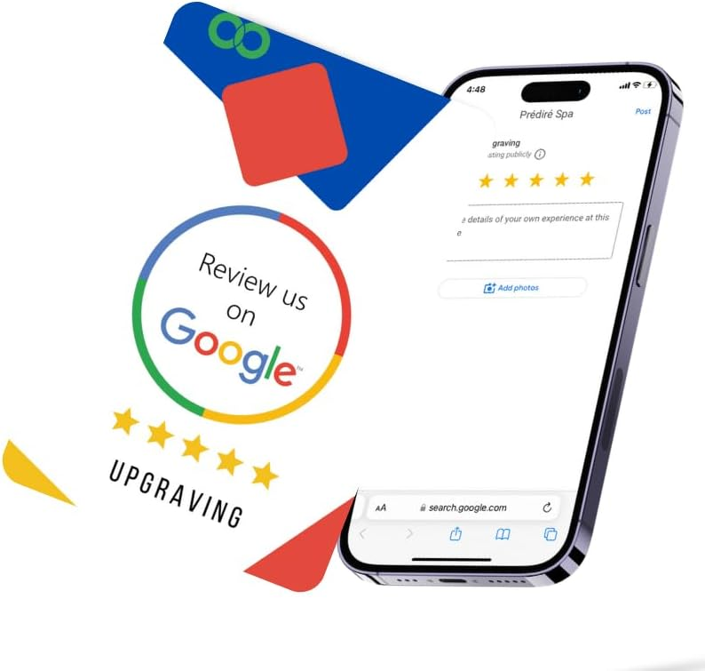 Digital Programmable NFC 215 Google Review NFC Card