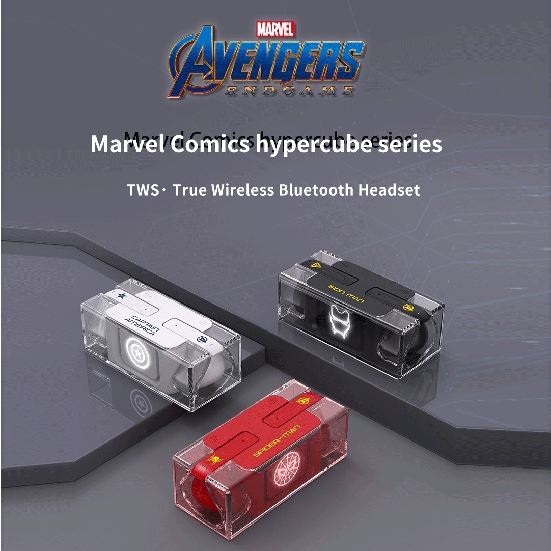 Marvel Hot Selling Noise Canceling TWS True Wireless Stereo With Bluetooth V5.3 Headset Fashion On Ear For Headphones