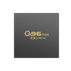 Explosive Q96 MAX 4K HD TV box LED display black set-top box memory can be upgraded set-top box