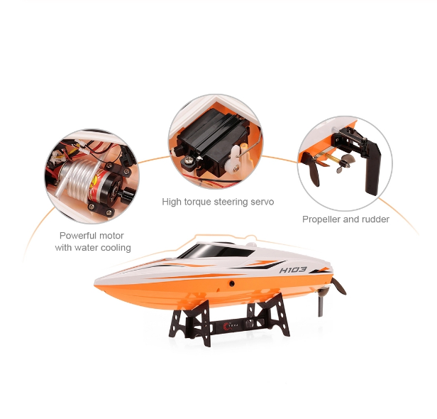 H105 rc boat online