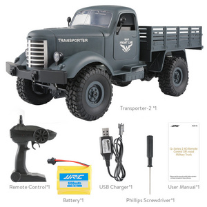 2020 XUEREN JJRC Q61 RC Truck 2.4G powerful engine Remote Control 4WD Tracked Off-Road Military Truck Car RTR Toy