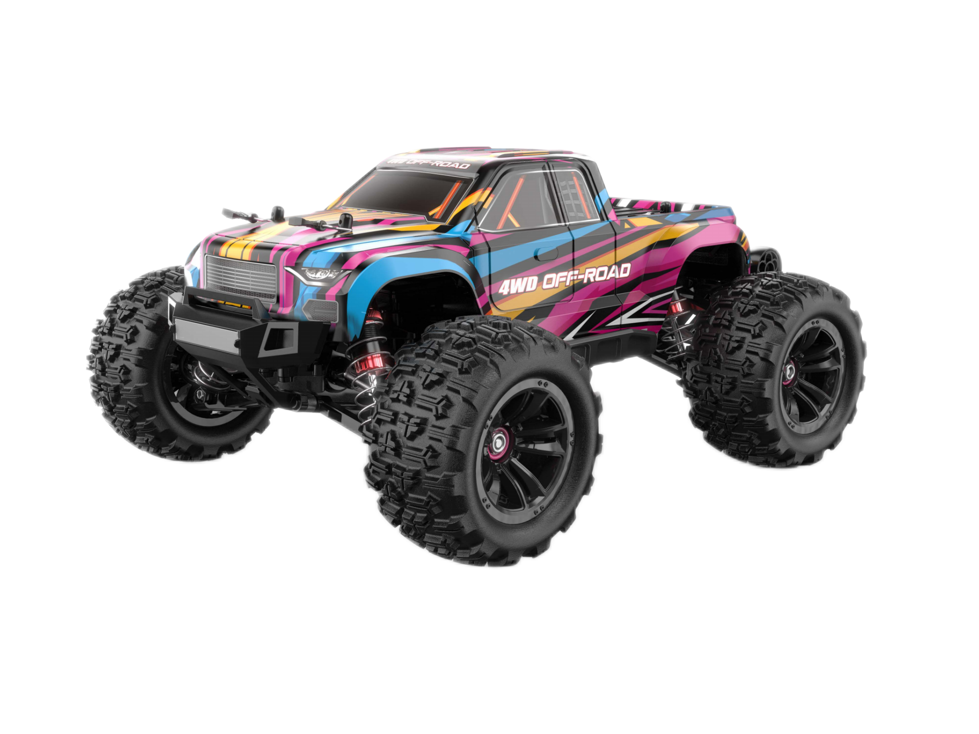 MJX Hyper Go 16209 4WD Off-Road Racing High Speed Monster Truck 45M Control Distance Cool Design Toy Truck For Kids Birthday