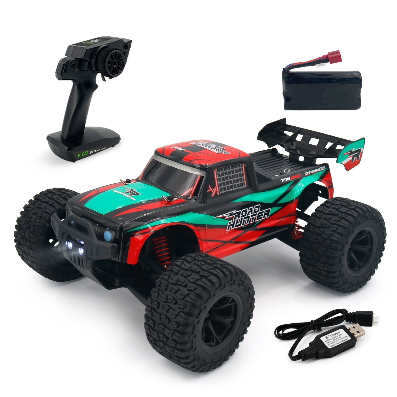 New Arrival JJRC Q123 1/10 4X4 48km/h Brushed High Speed RC Car Monster Truck Remote Control Buggy for Kids Toy Vehicle gift hot