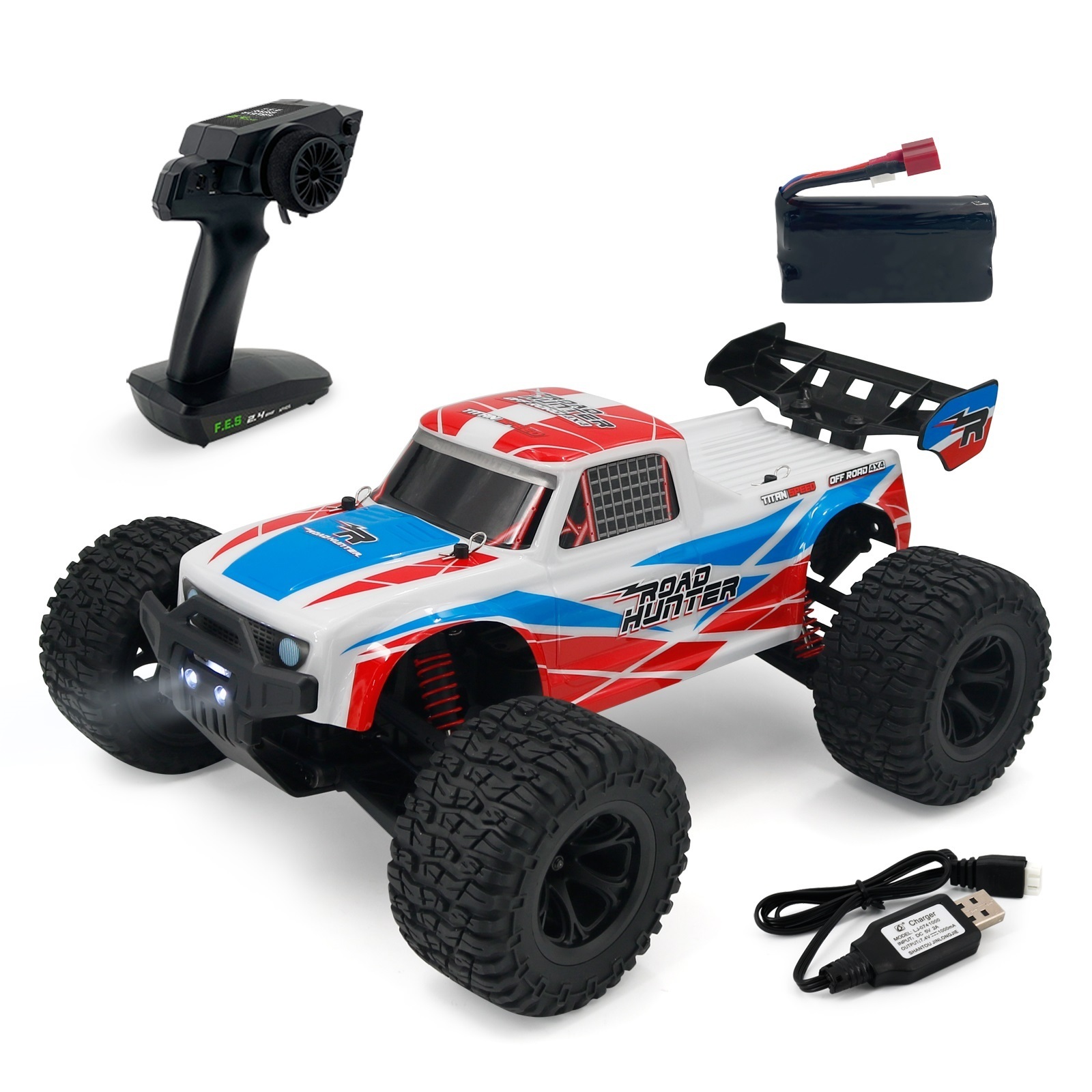 New Arrival JJRC Q123 1/10 4X4 48km/h Brushed High Speed RC Car Monster Truck Remote Control Buggy for Kids Toy Vehicle gift hot