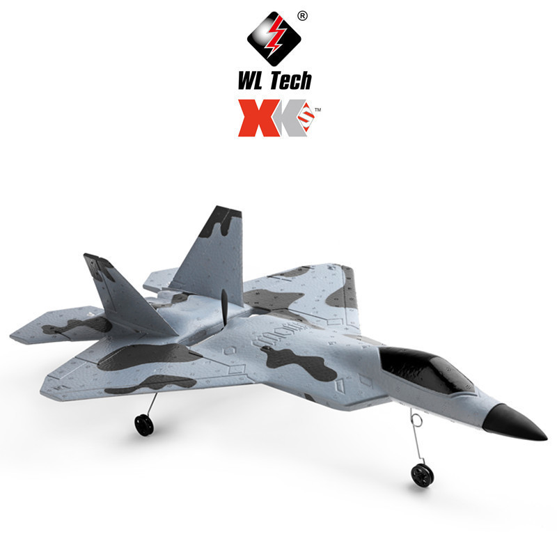 Newest WLtoys XK A180 RC Airplane 2.4GHz 3 Channel 6-Axis Gyro F22 RC Plane Glider Throwing Wingspan Foam Planes Fixed