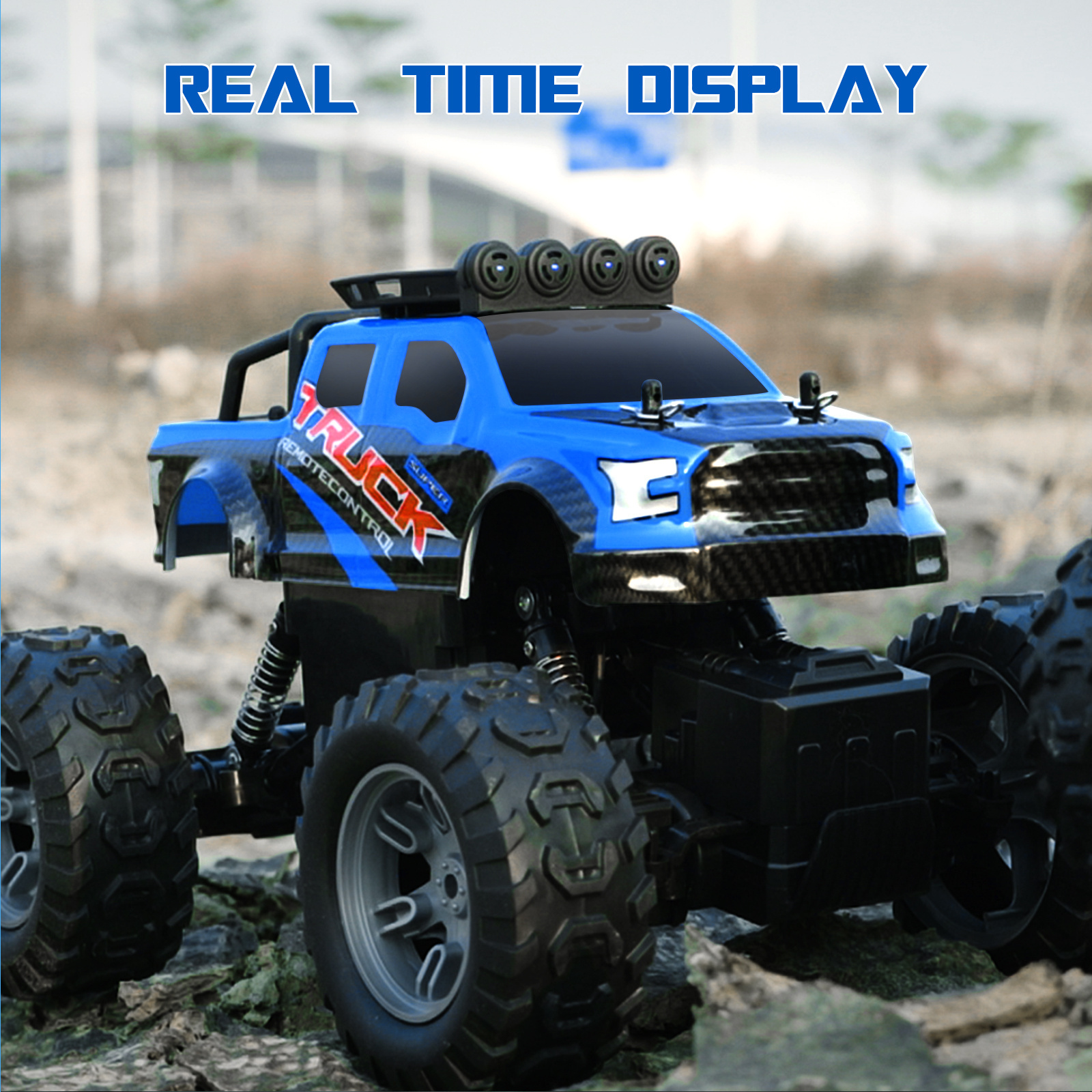 JJRC Q178 1/16 RC Car 2.4G Remote Control Toys Off-road Drift Racing Vehicle 1/16 Highspeed SUV All Terrain Climbing Car