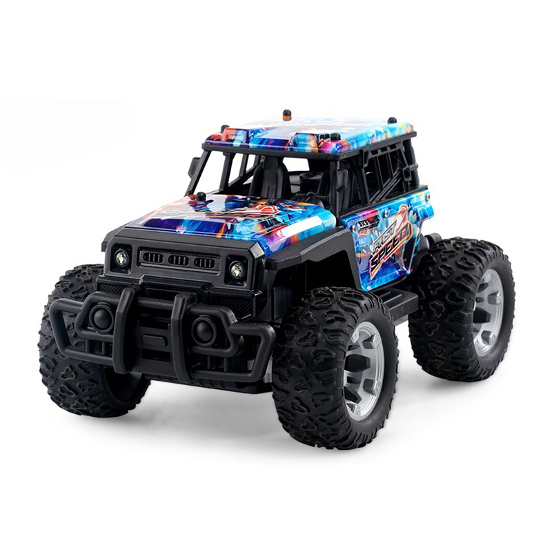 2024 JJRC Q181 RC Cars 1:20 Big Wheel 2.4GHz 2WD RC Monster Truck All Terrain Off Road 20KM/H High Speed RC Racing Car