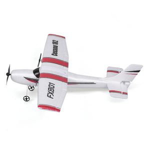 Newly FX801 FX-801 RC Airplane EPP Foam Glider Airplane Gyro 2.4G 2CH RTF Cessna 182 Wingspan Aircraft Funny Boys Airplanes toys