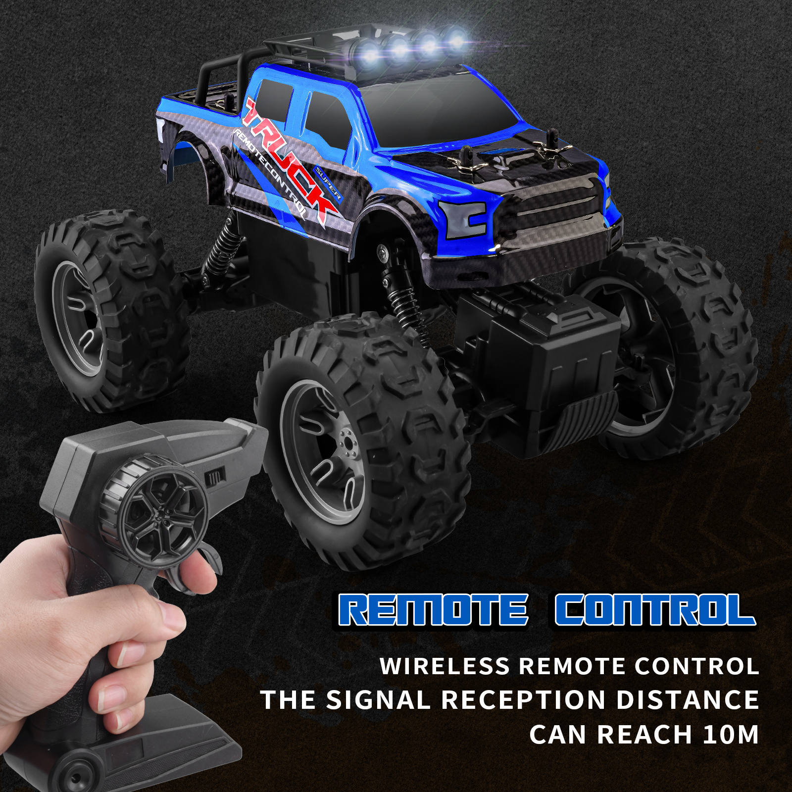 JJRC Q178 1/16 RC Car 2.4G Remote Control Toys Off-road Drift Racing Vehicle 1/16 Highspeed SUV All Terrain Climbing Car